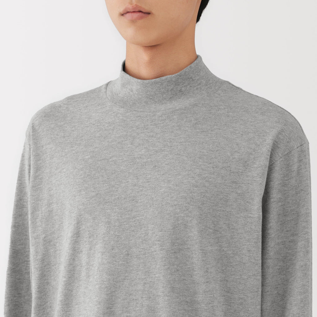 Brushed High Neck T-Shirt