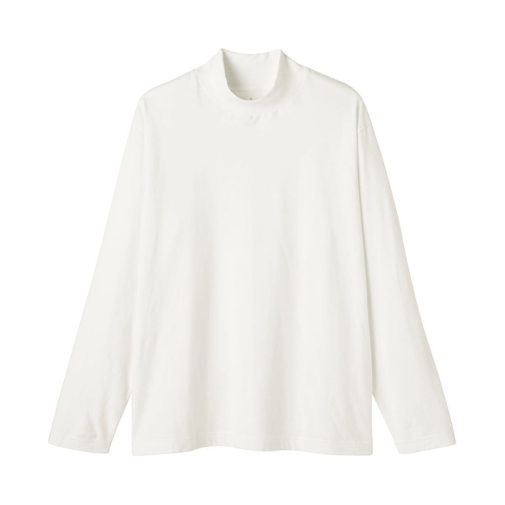 Brushed High Neck T-Shirt