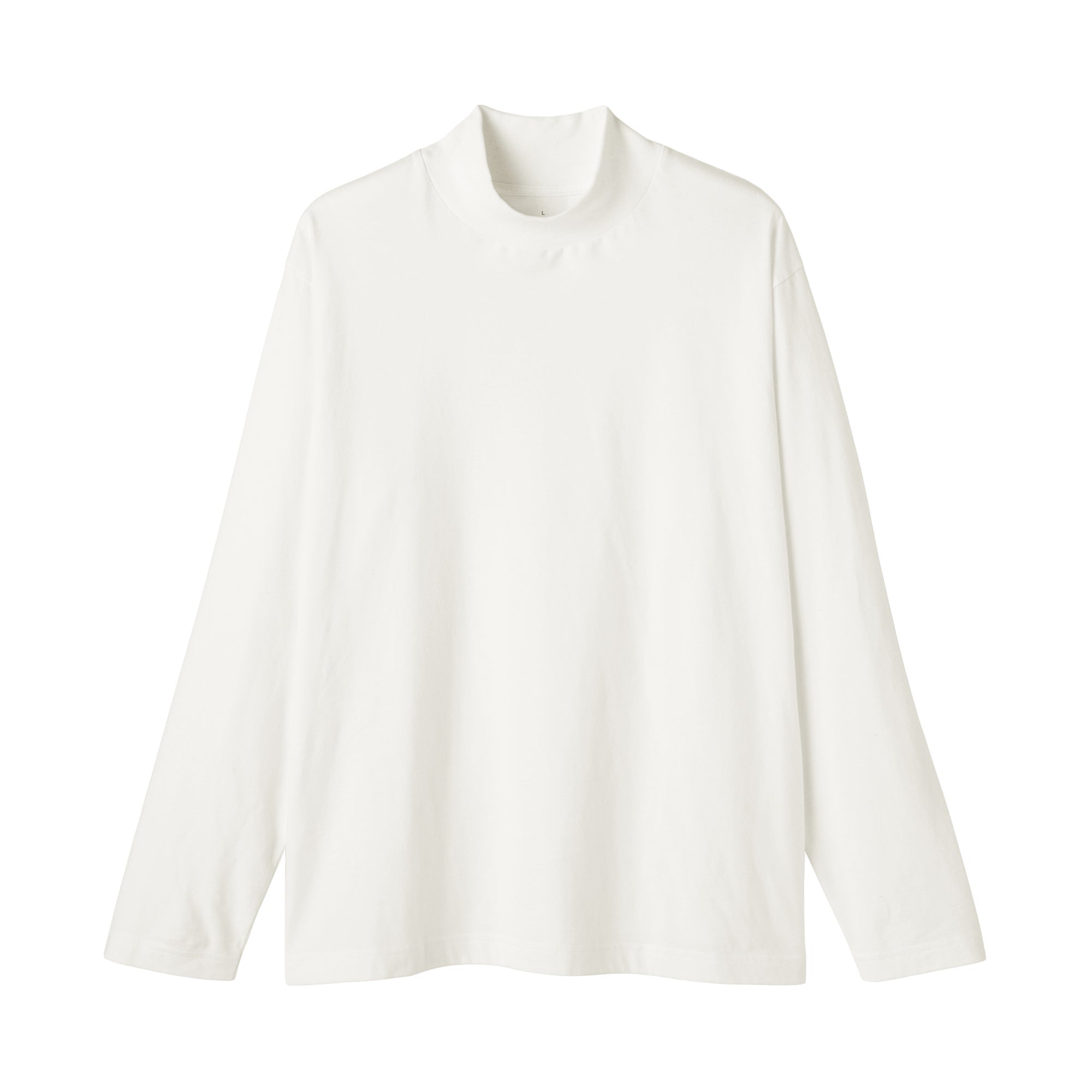 Brushed High Neck T-Shirt