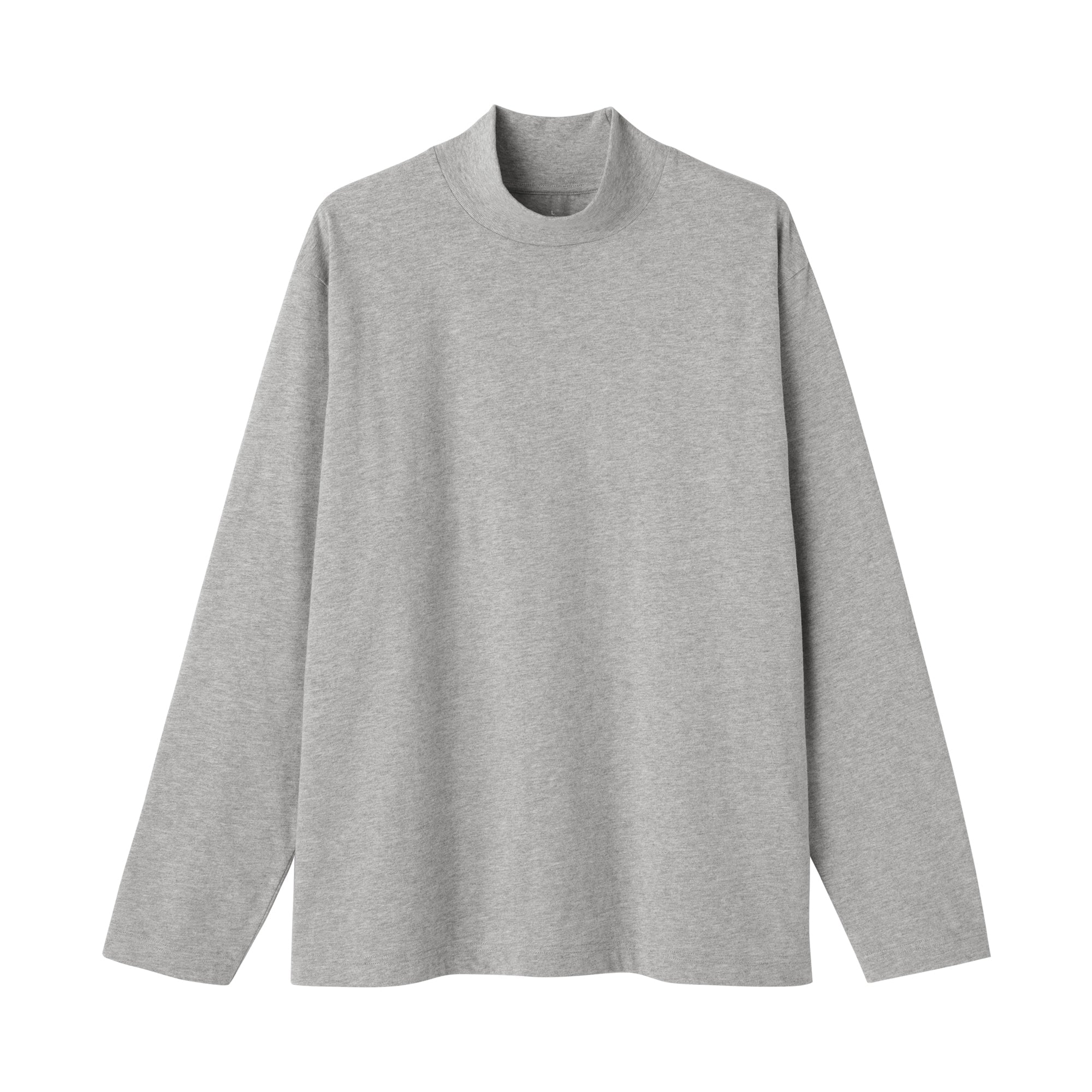 Brushed High Neck T-Shirt