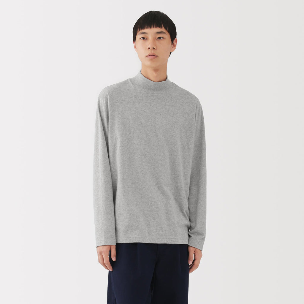 Brushed High Neck T-Shirt