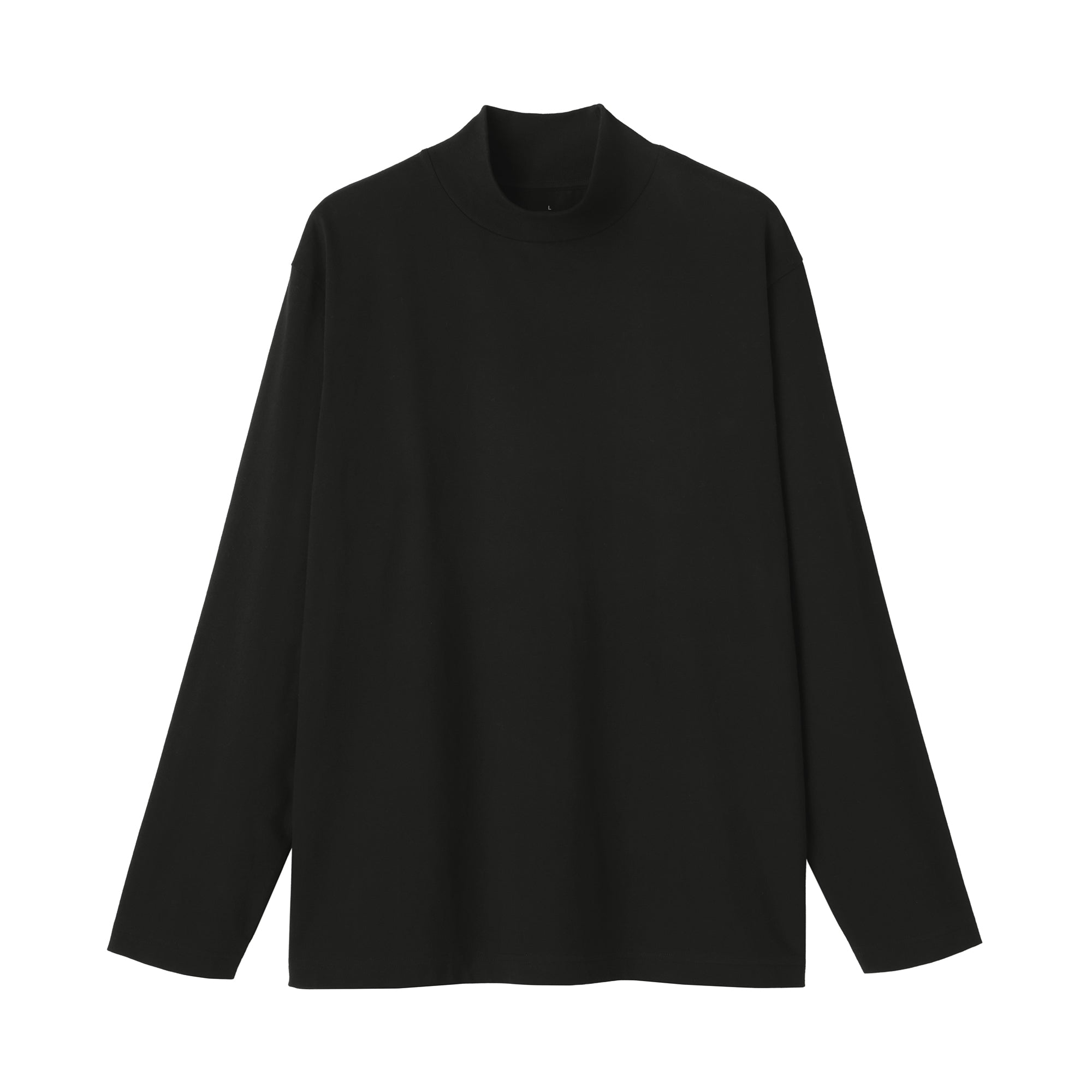 Brushed High Neck T-Shirt