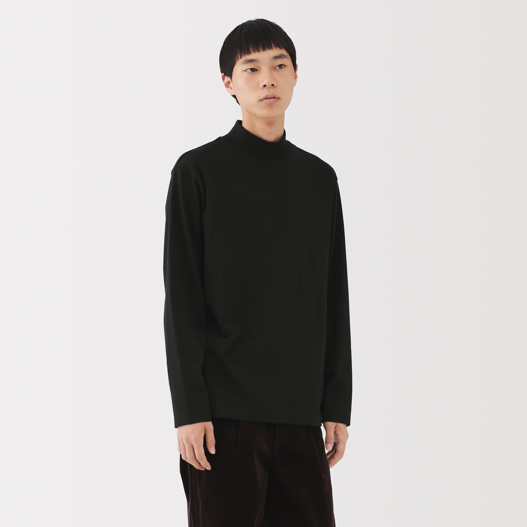 Brushed High Neck T-Shirt