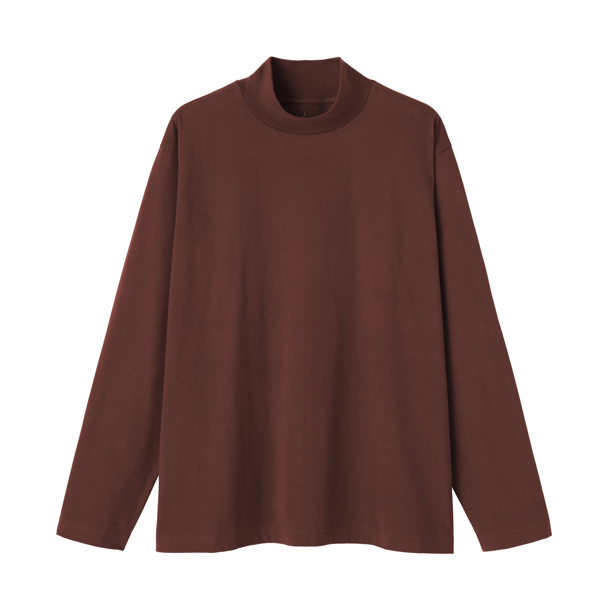 Brushed High Neck T-Shirt
