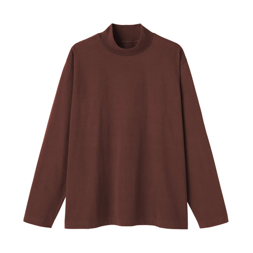 Brushed High Neck T-Shirt
