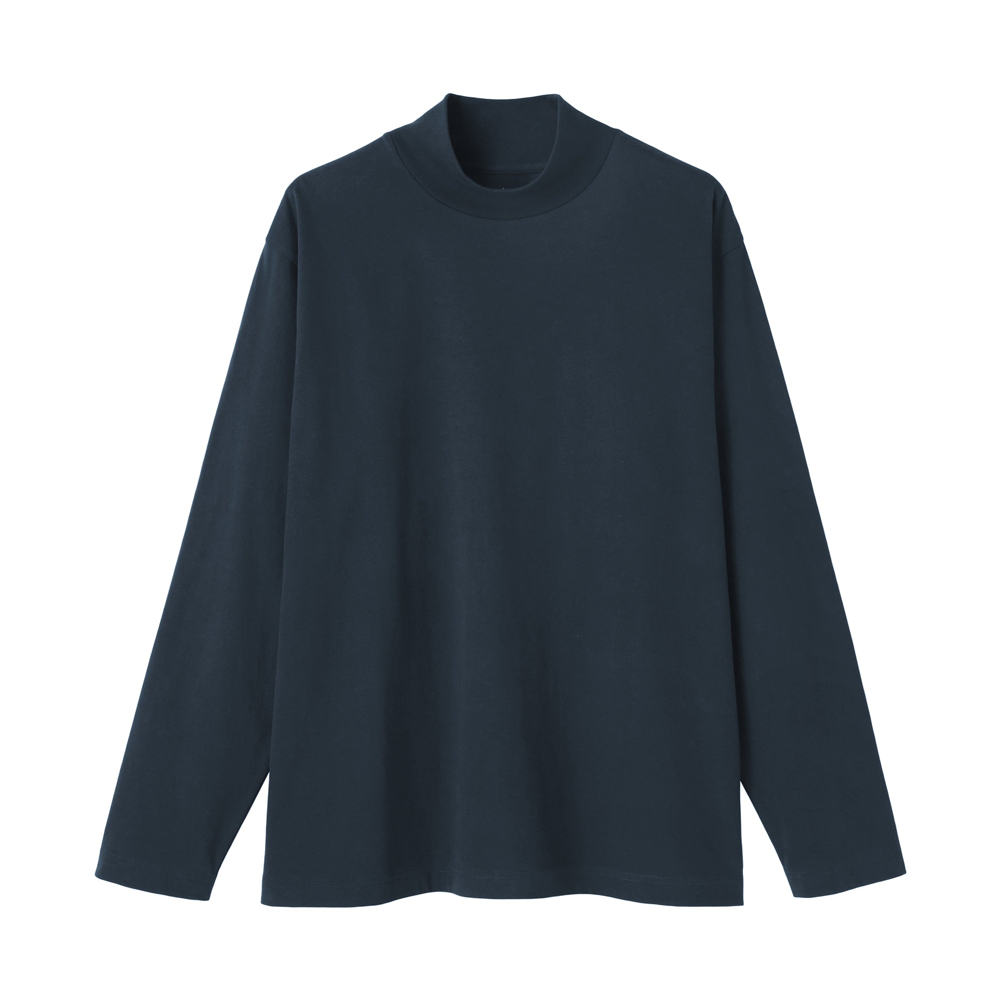 Brushed High Neck T-Shirt