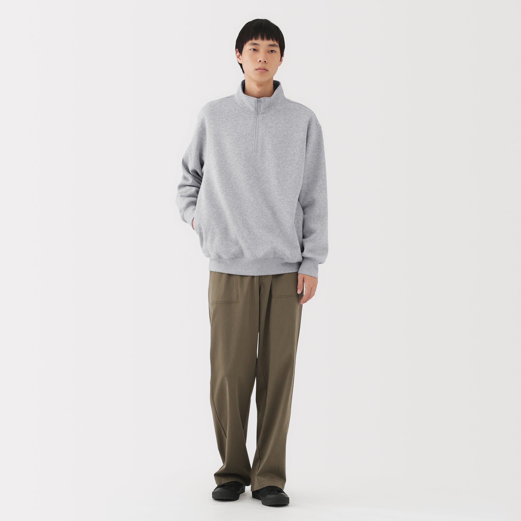 Half-Zip Sweatshirt