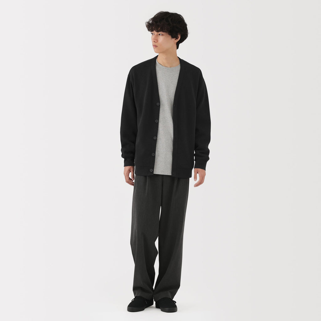 Double Knitted V-Neck Cardigan