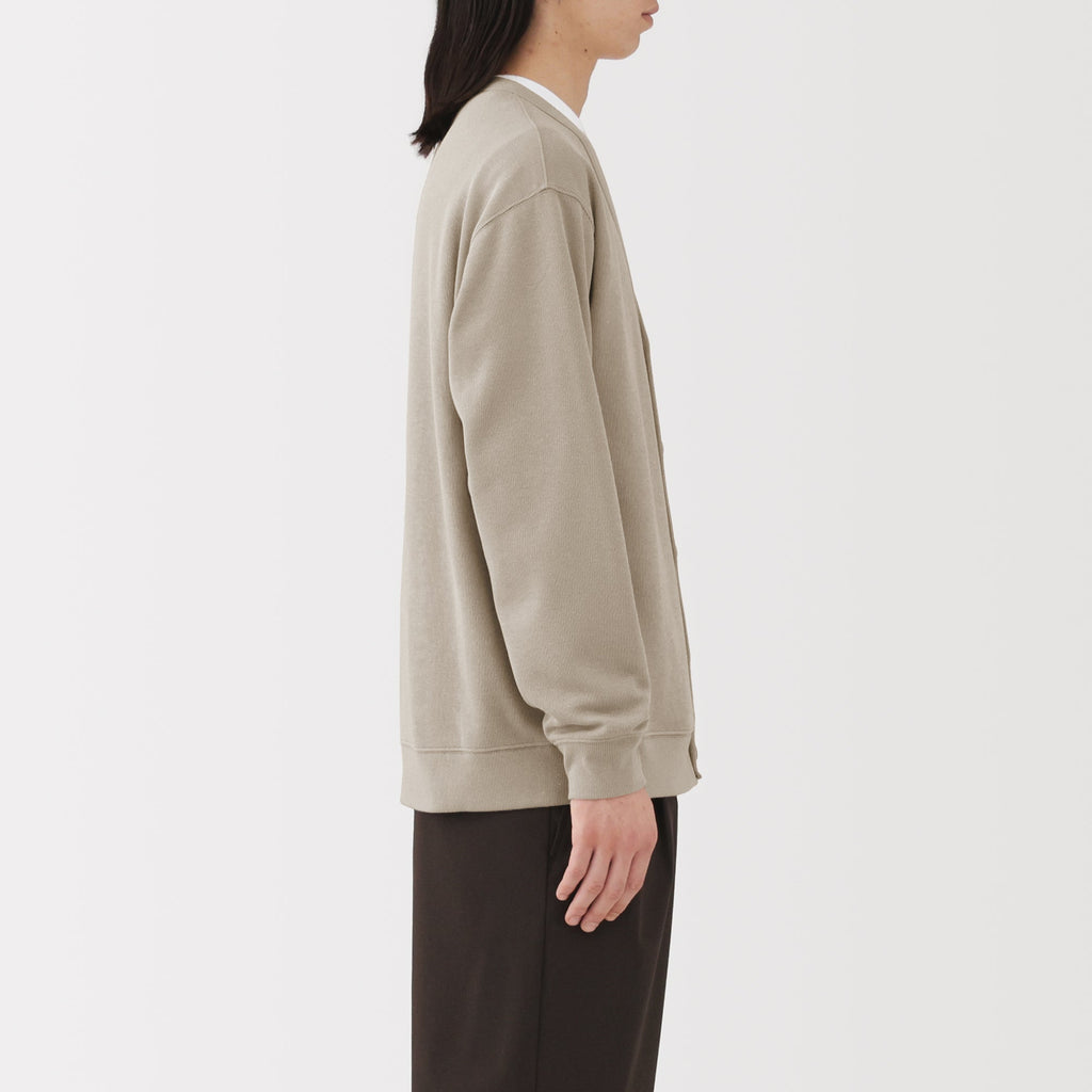 Double Knitted V-Neck Cardigan