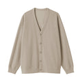 Double Knitted V-Neck Cardigan