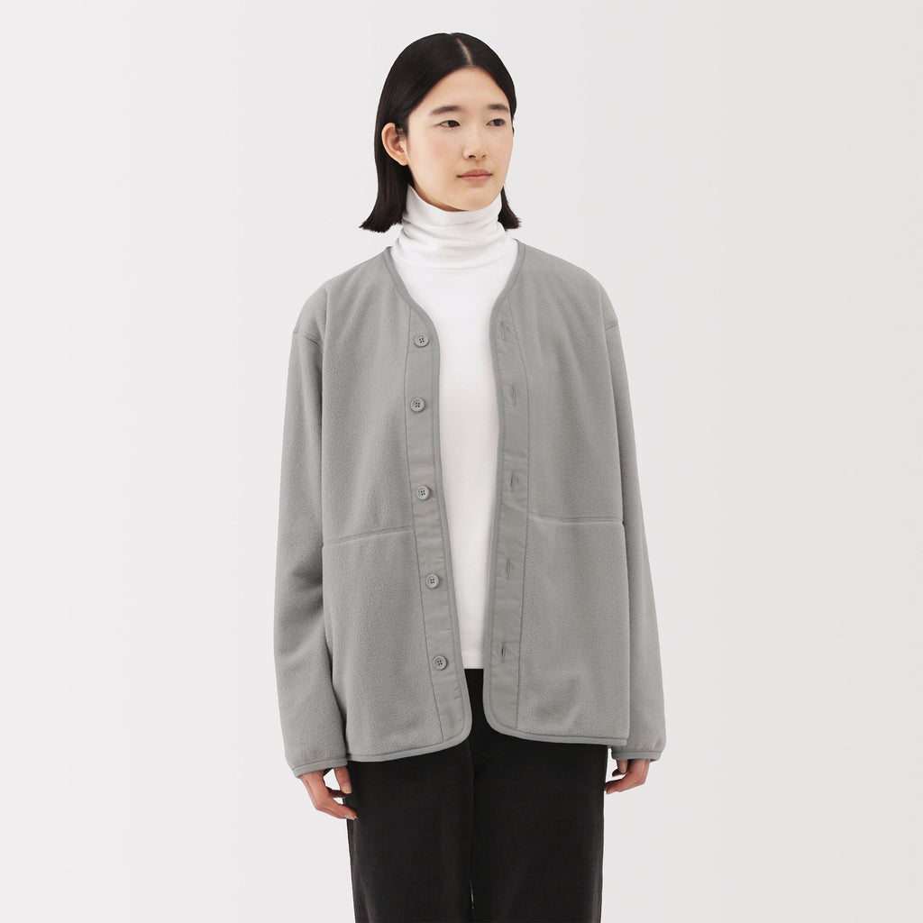 Recyclable Fleece Cardigan