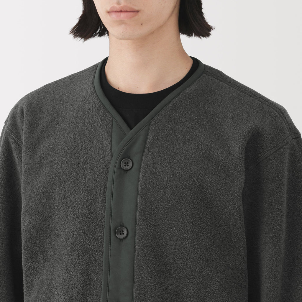 Recyclable Fleece Cardigan