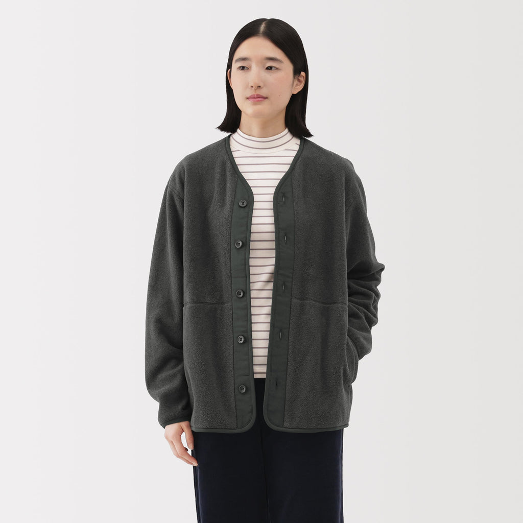Recyclable Fleece Cardigan