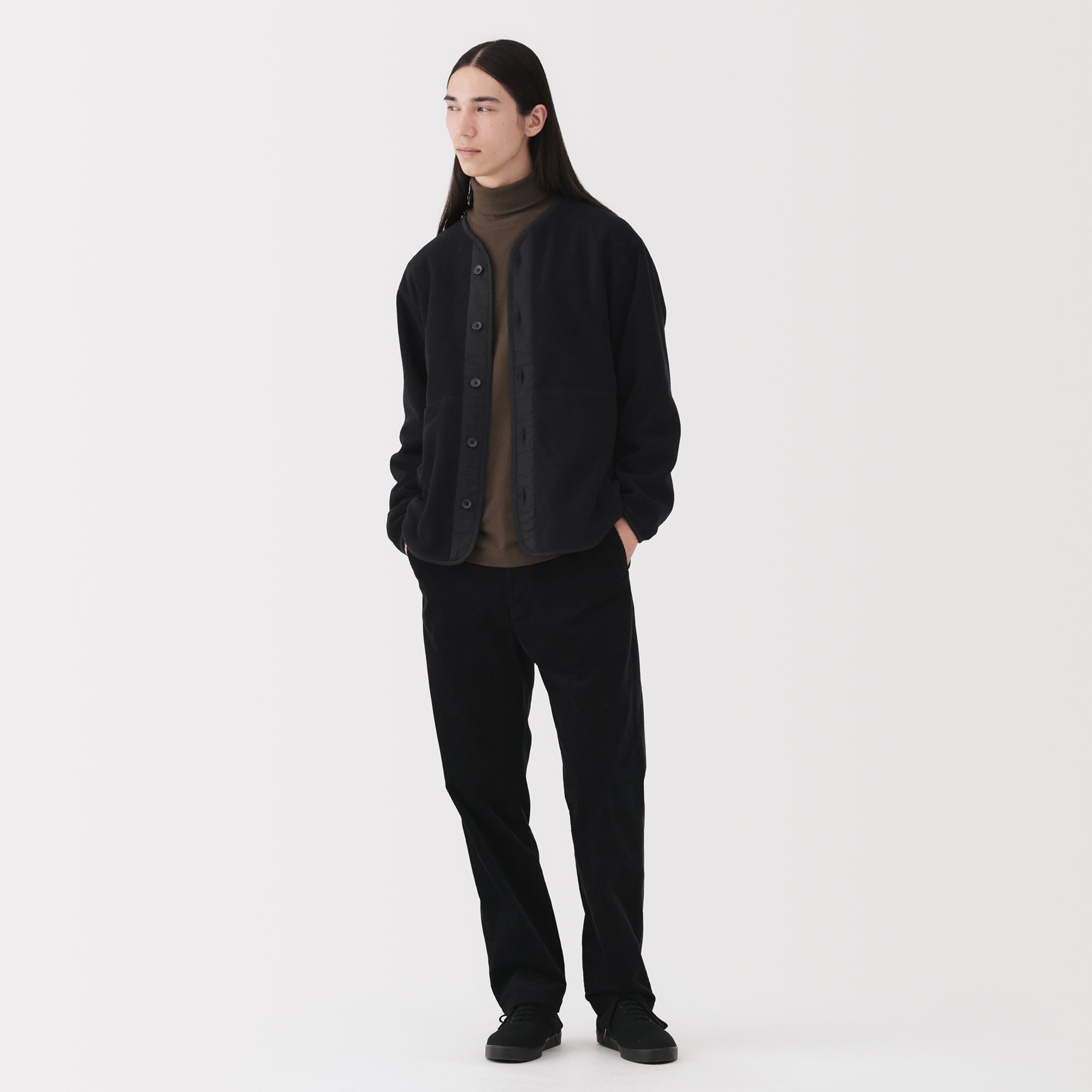 Recyclable Fleece Cardigan