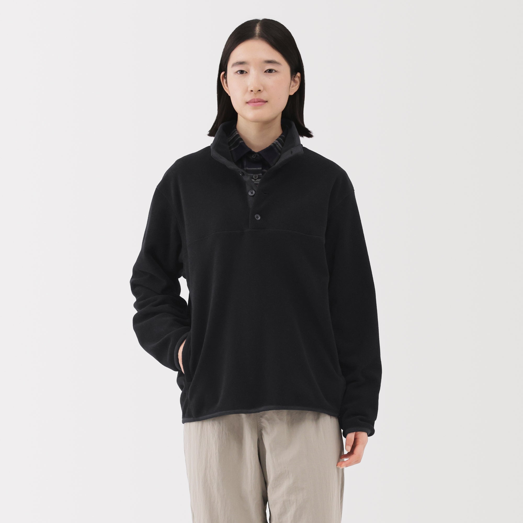 Recyclable Fleece Pullover