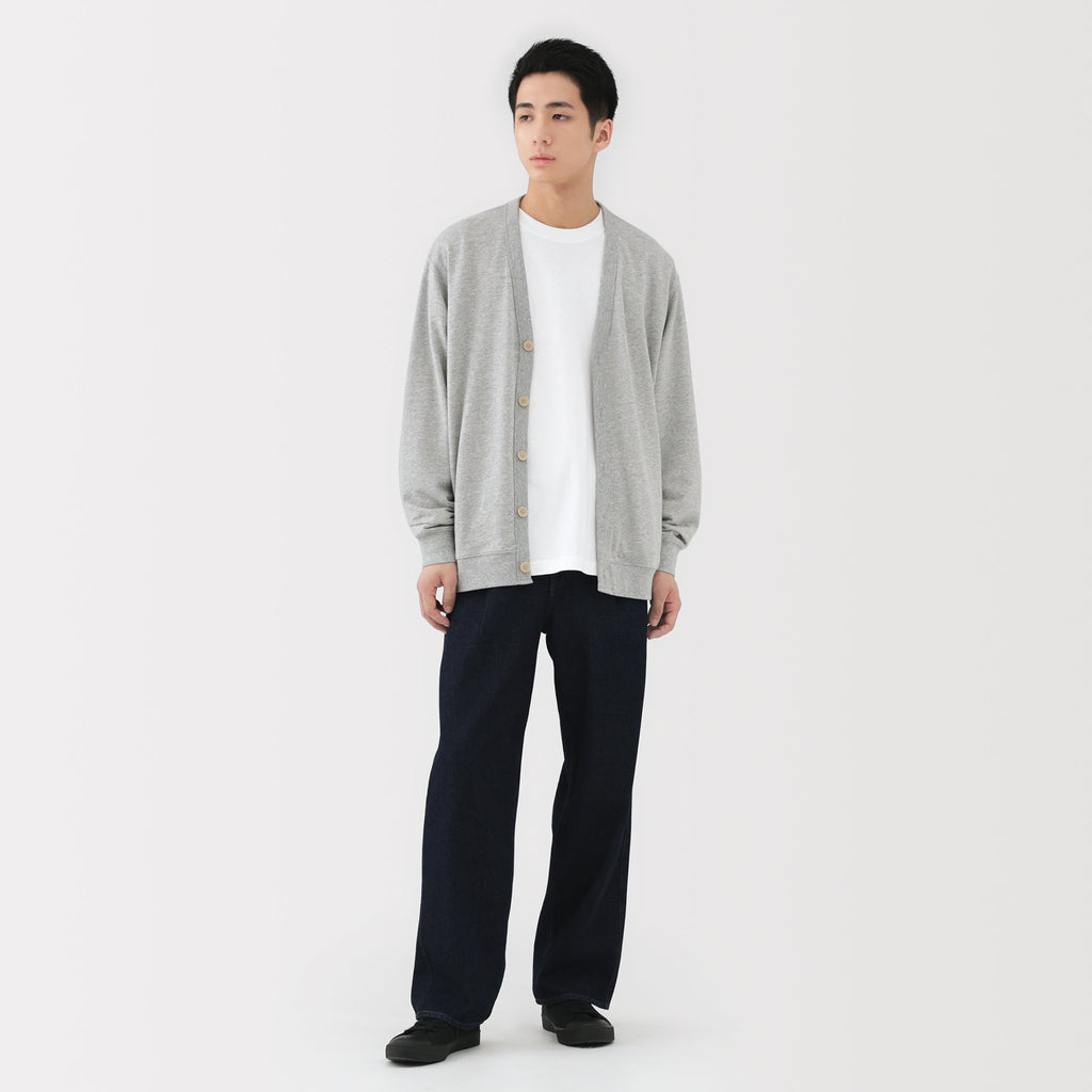 Sweatshirt V-Neck Cardigan