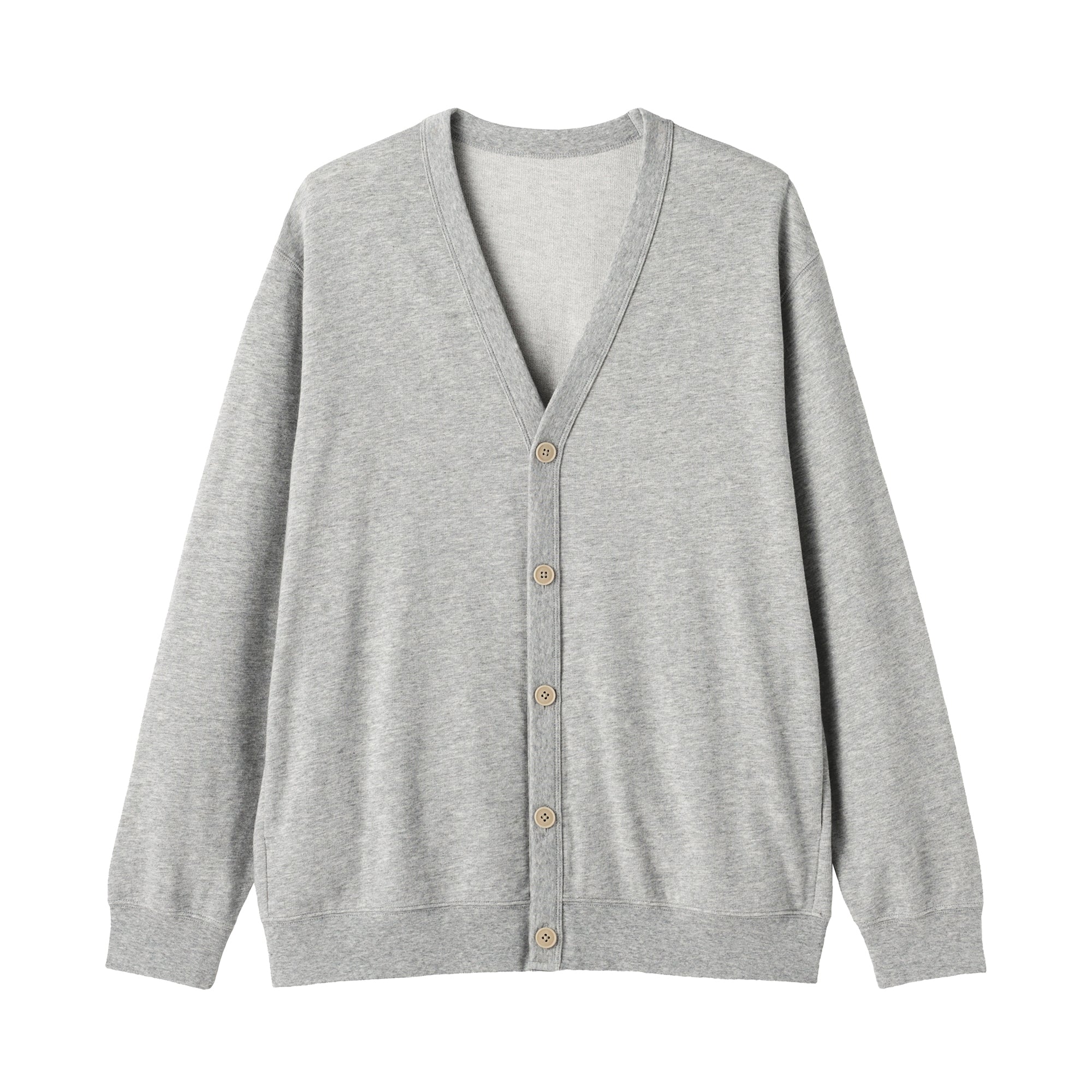 Sweatshirt V-Neck Cardigan