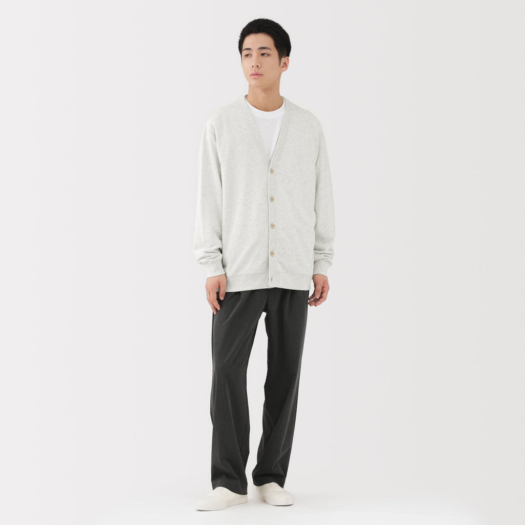 Sweatshirt V-Neck Cardigan