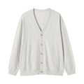 Sweatshirt V-Neck Cardigan