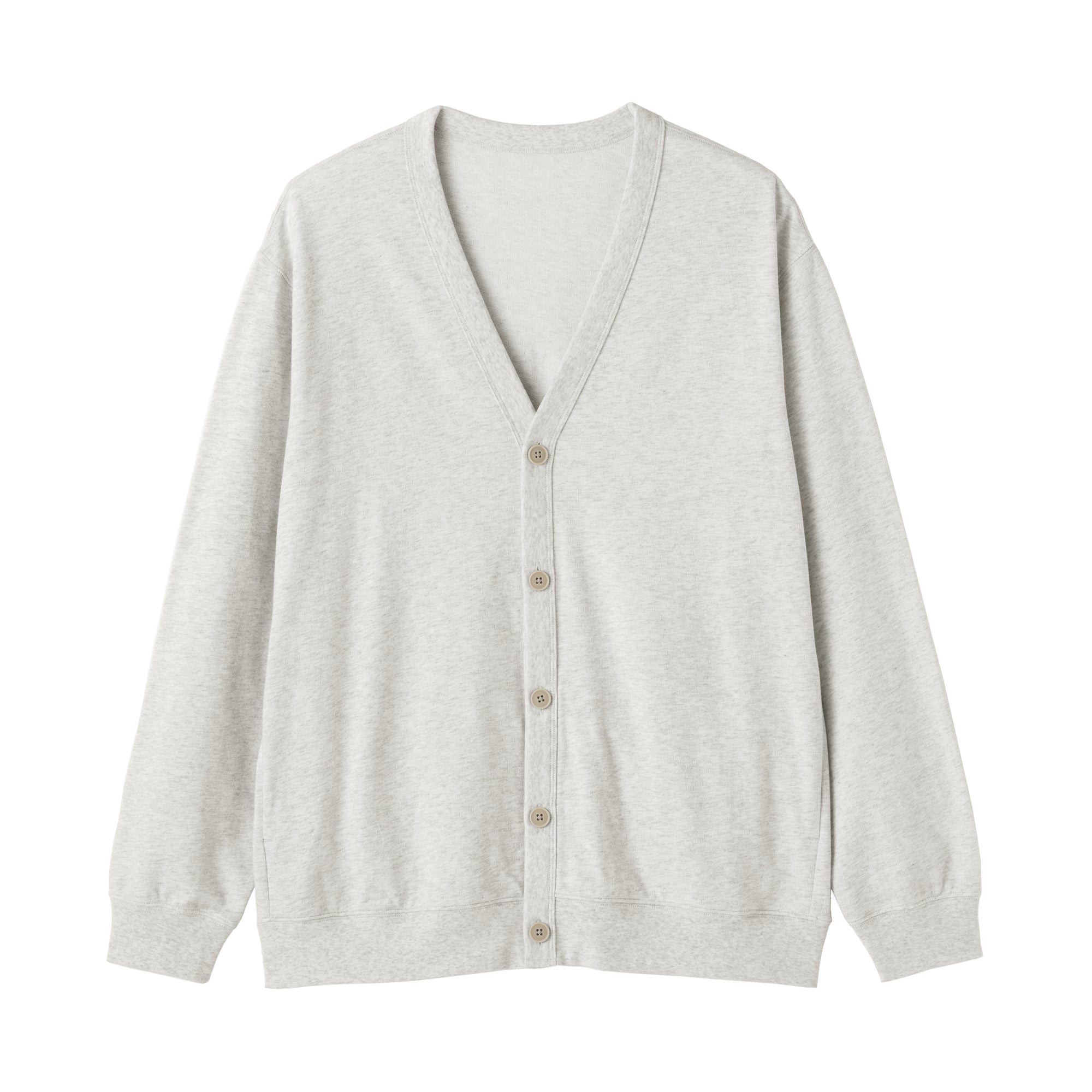 Sweatshirt V-Neck Cardigan
