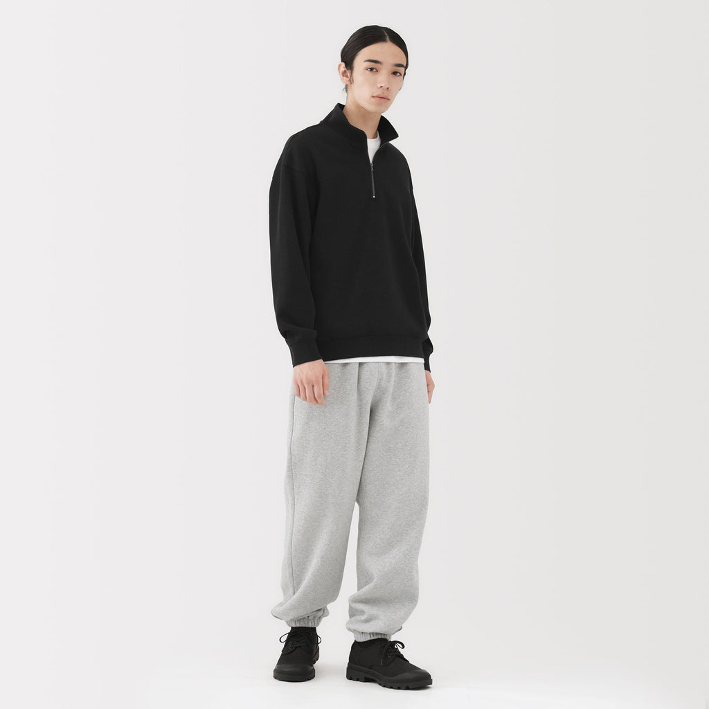 Double Knit Half-Zip Pullover