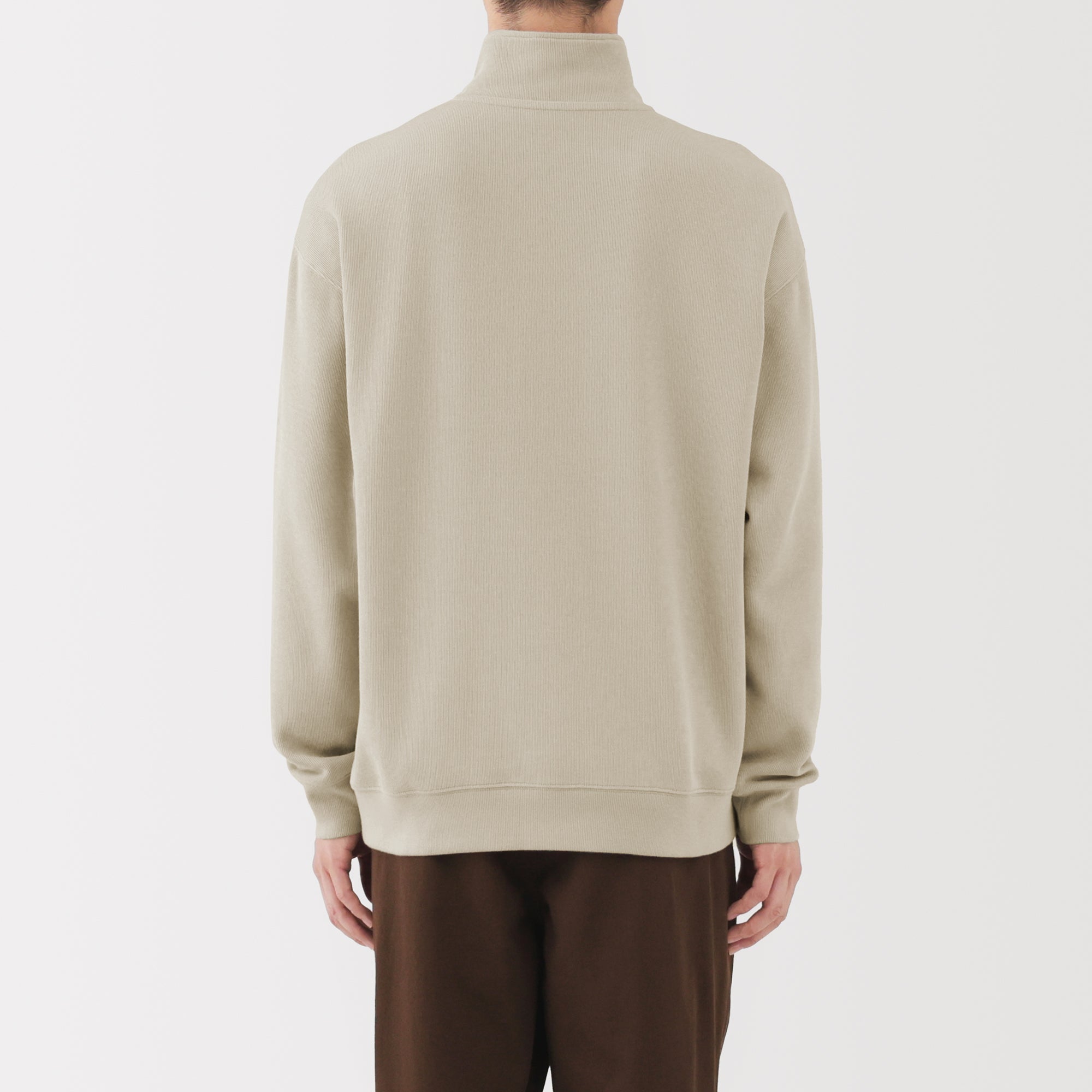 Double Knit Half-Zip Pullover