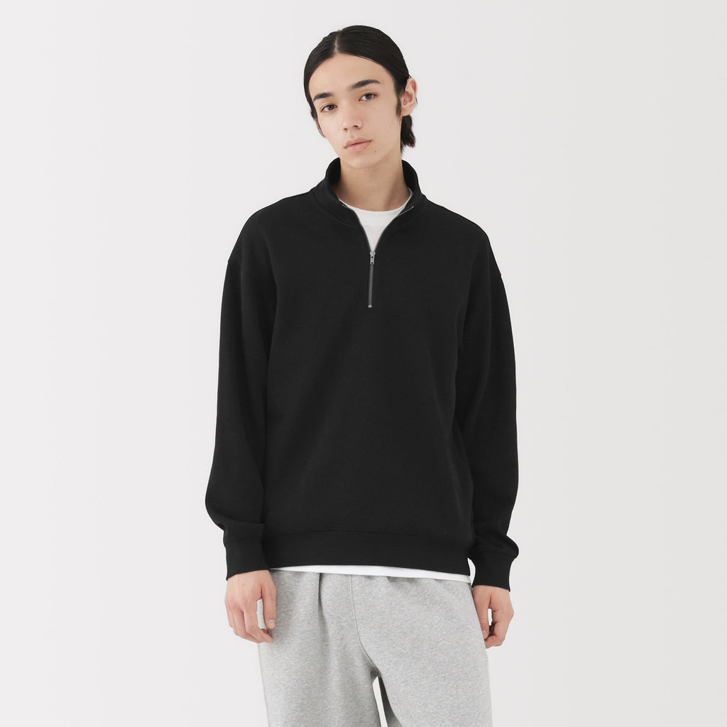 Double Knit Half-Zip Pullover