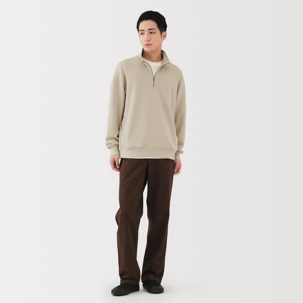 Double Knit Half-Zip Pullover