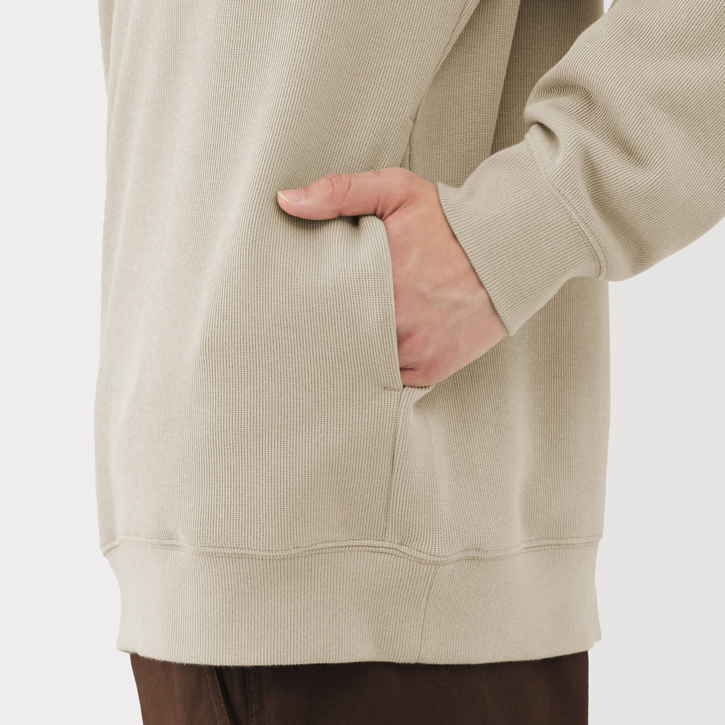 Double Knit Half-Zip Pullover