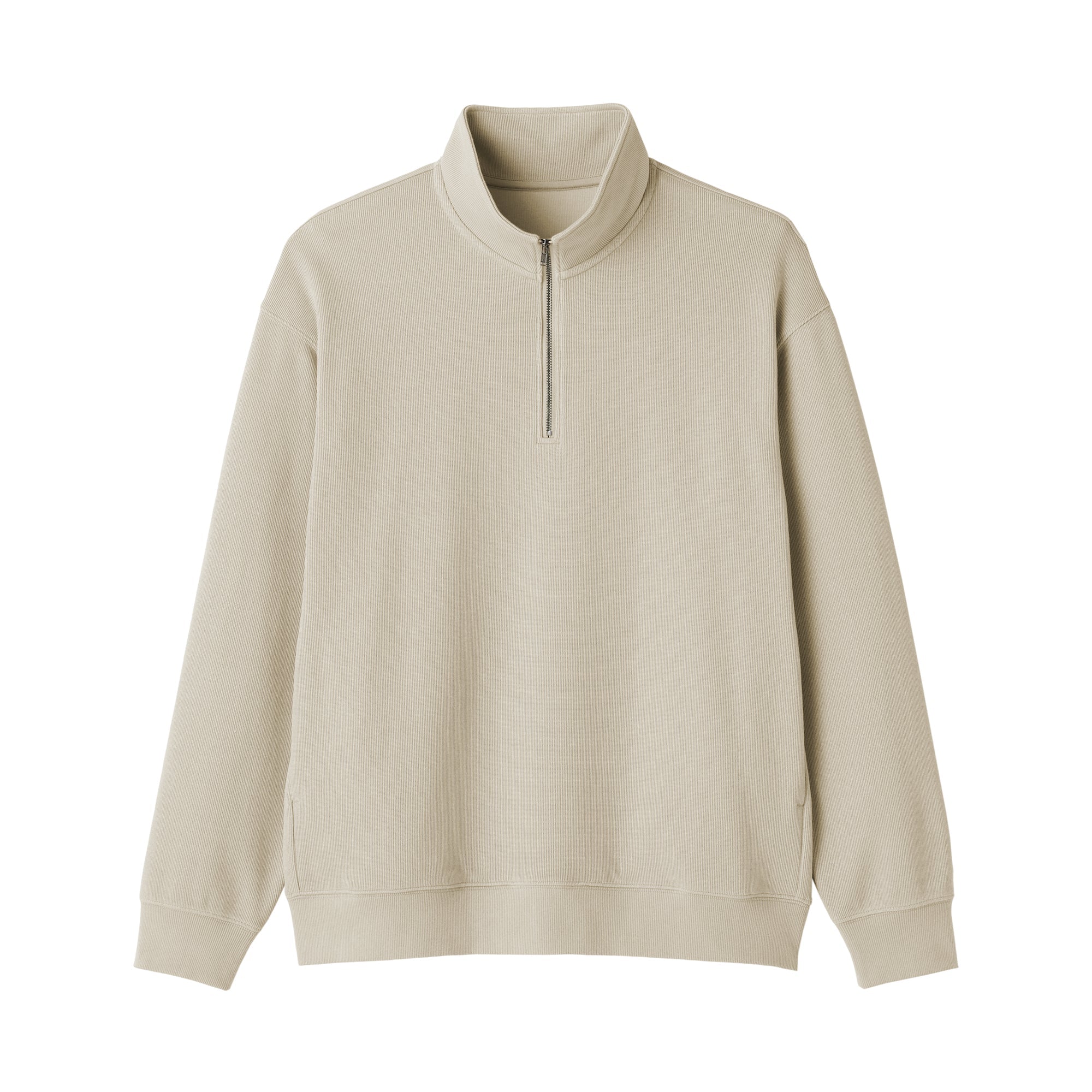 Double Knit Half-Zip Pullover