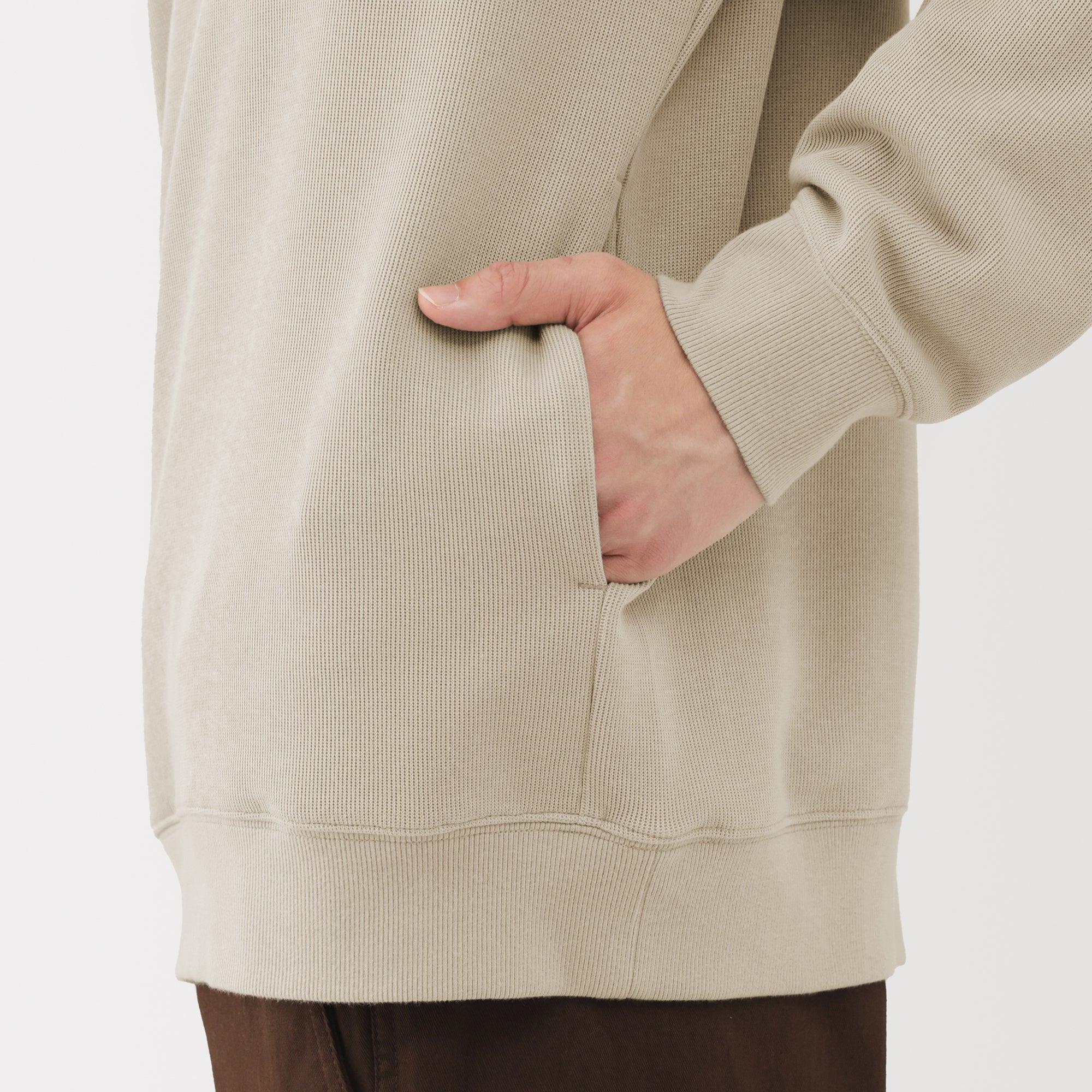 Double Knit Half-Zip Pullover