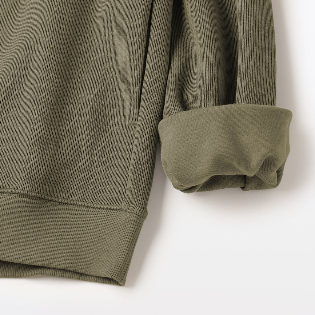 Double Knit Half-Zip Pullover