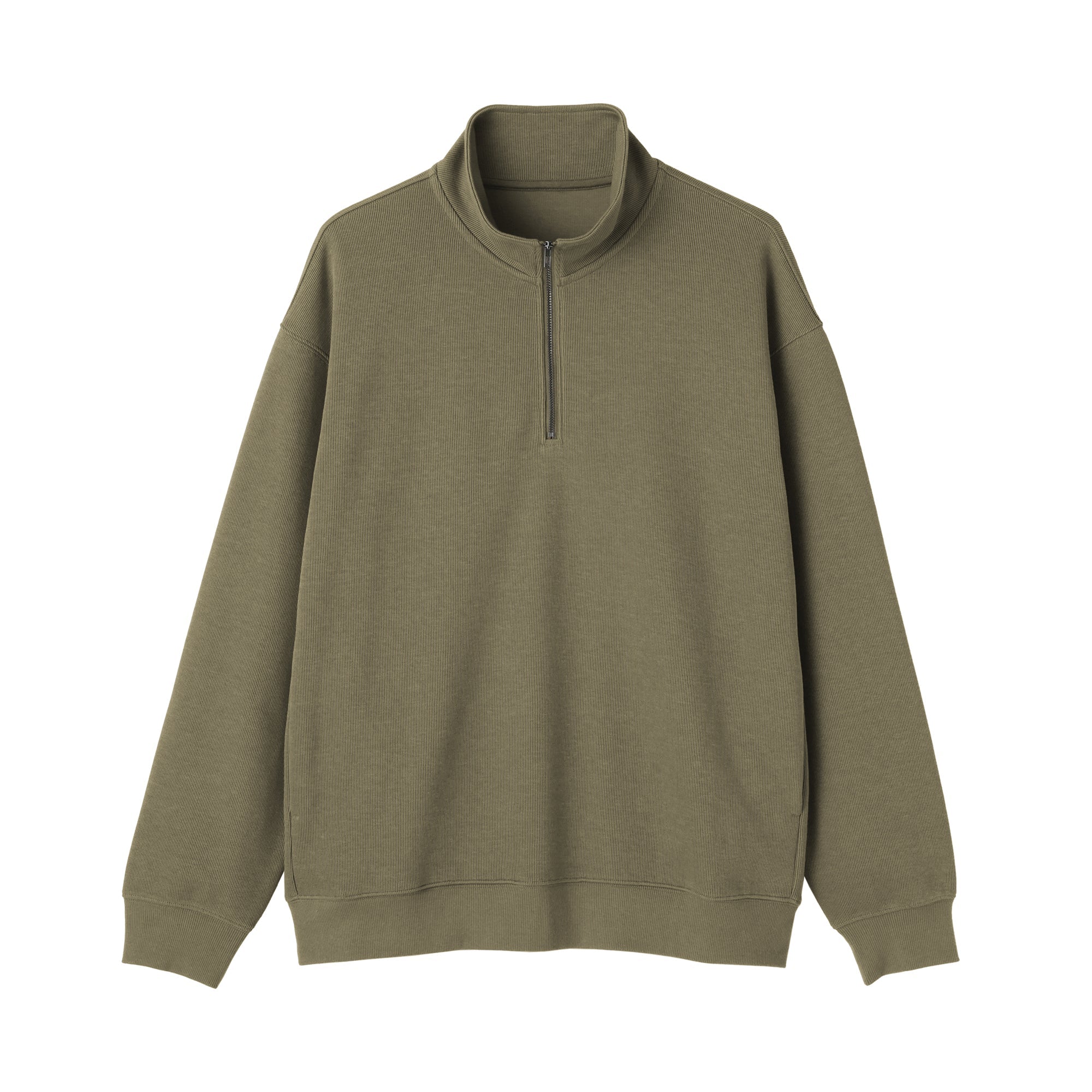 Double Knit Half-Zip Pullover