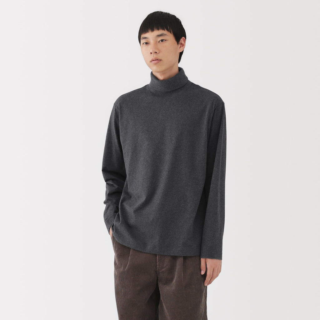 Brushed Turtleneck T-Shirt