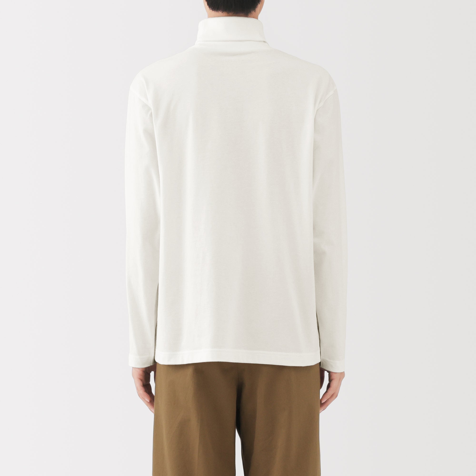 Brushed Turtleneck T-Shirt