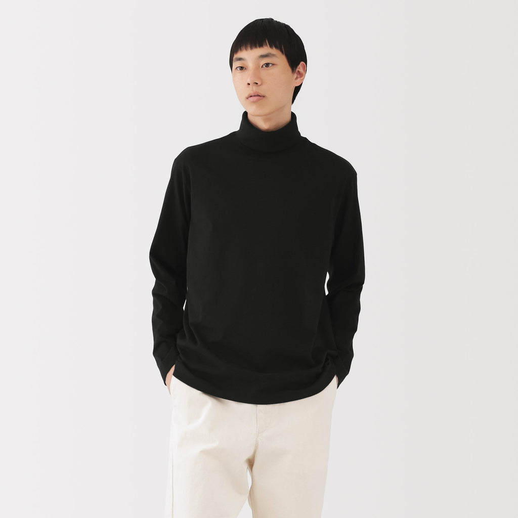 Brushed Turtleneck T-Shirt