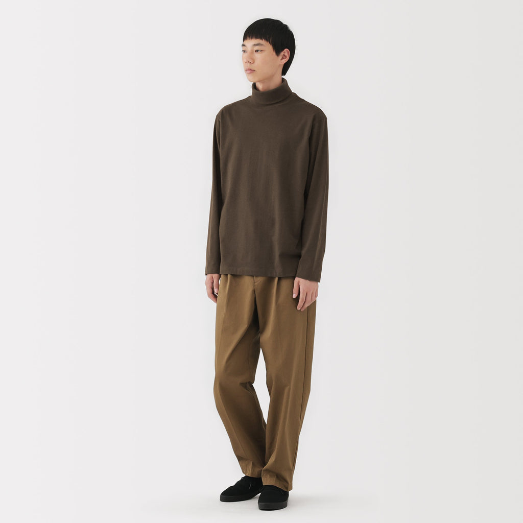 Brushed Turtleneck T-Shirt