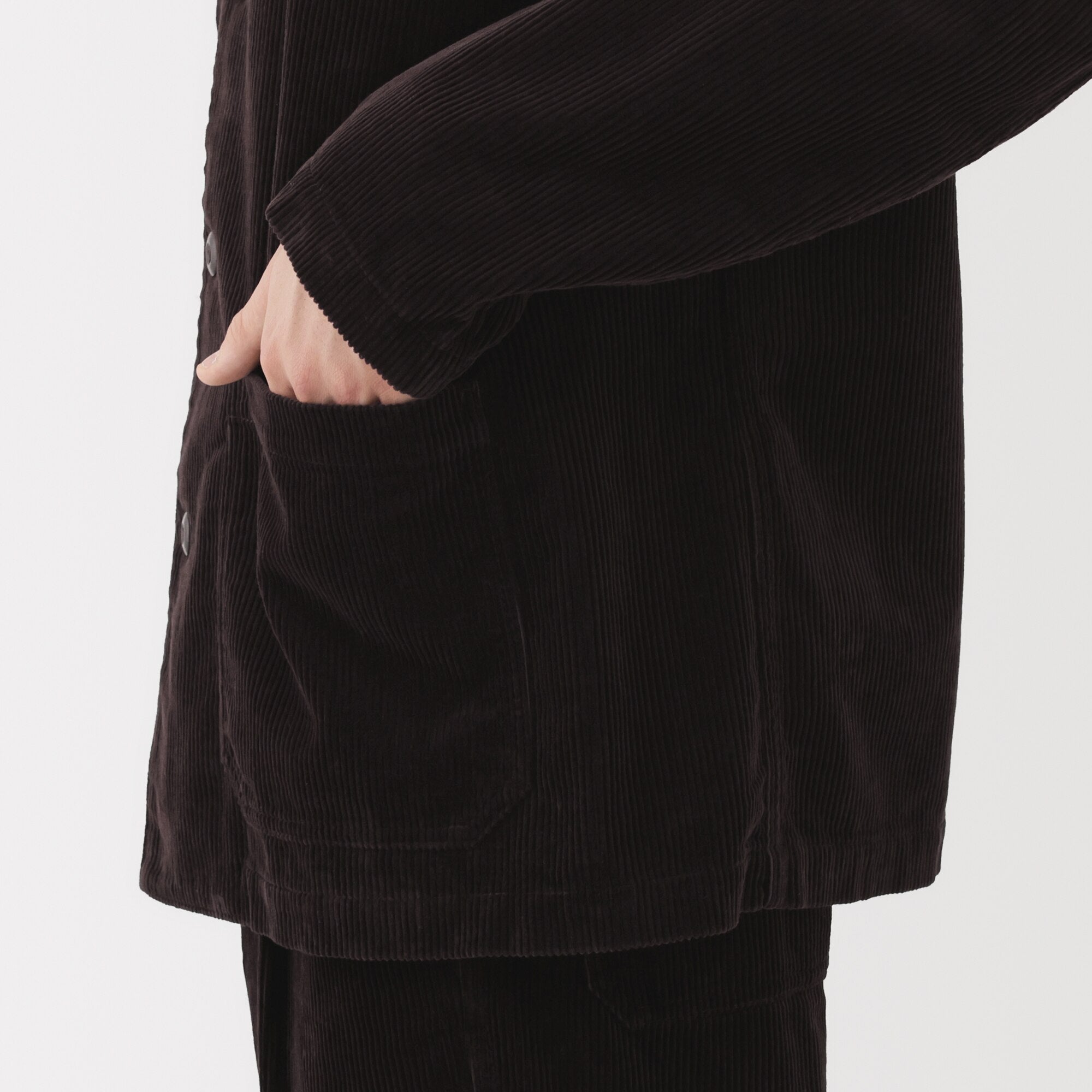 Kapok Blend Corduroy Jacket