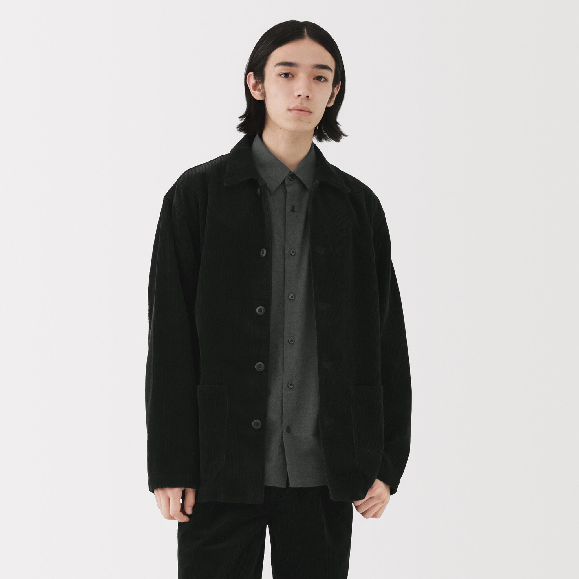 Kapok Blend Corduroy Jacket