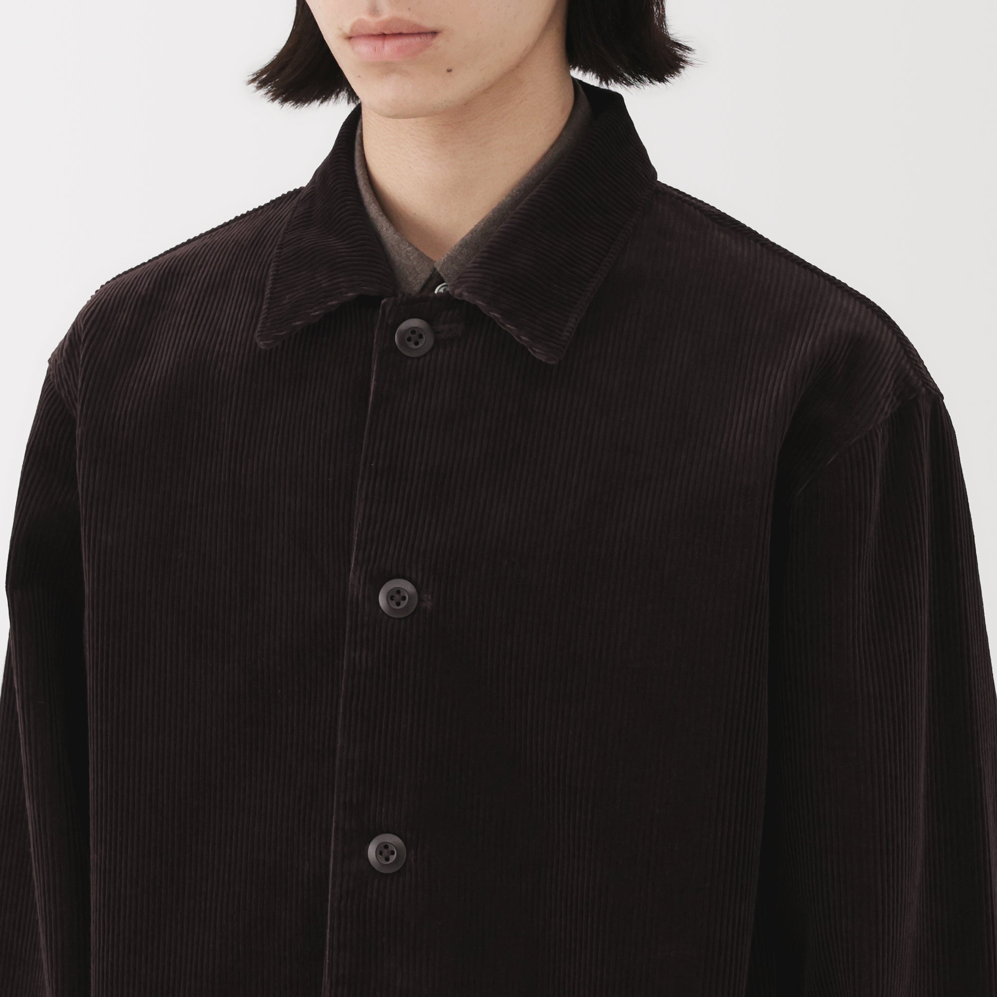 Kapok Blend Corduroy Jacket
