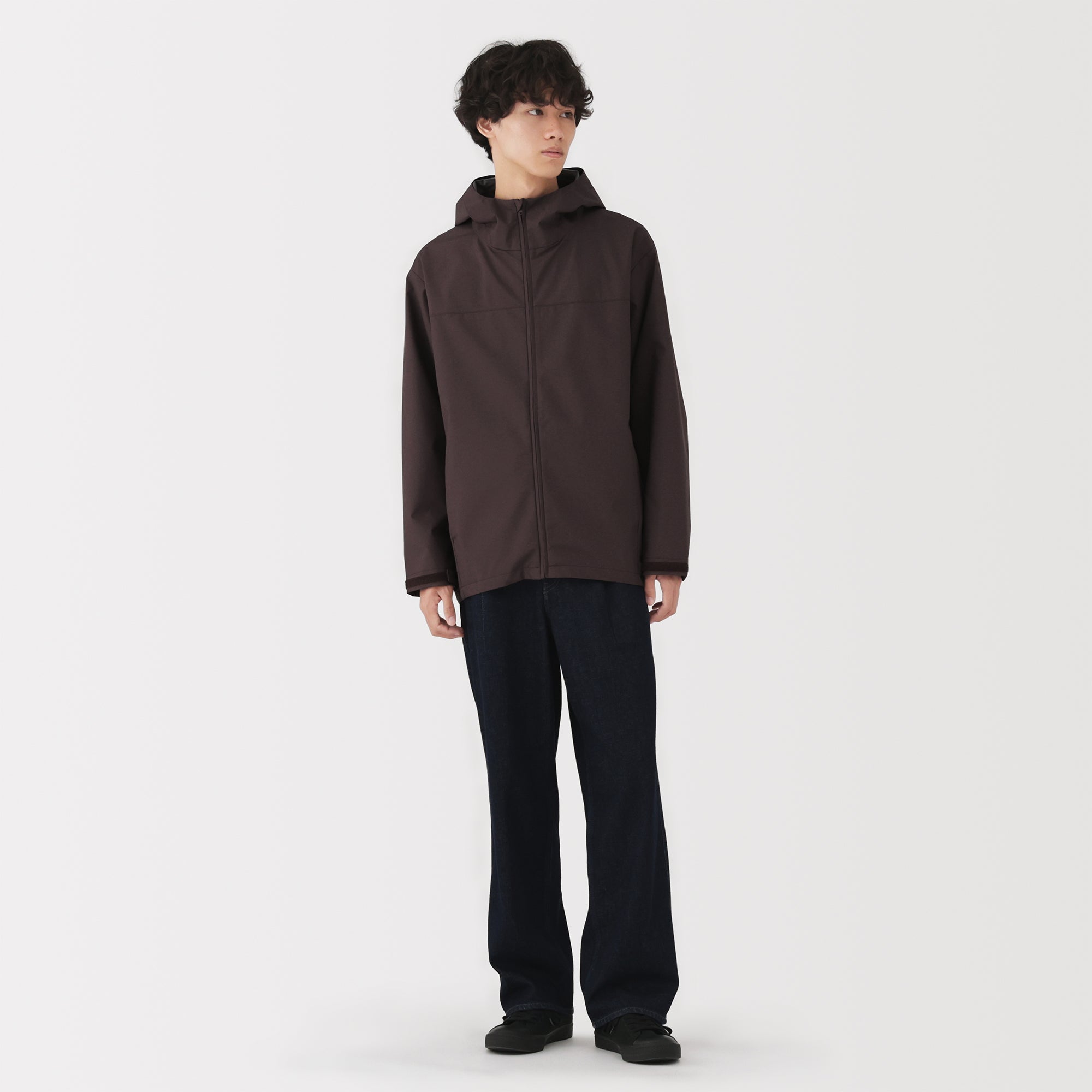 Water Repellent Hooded Jacket