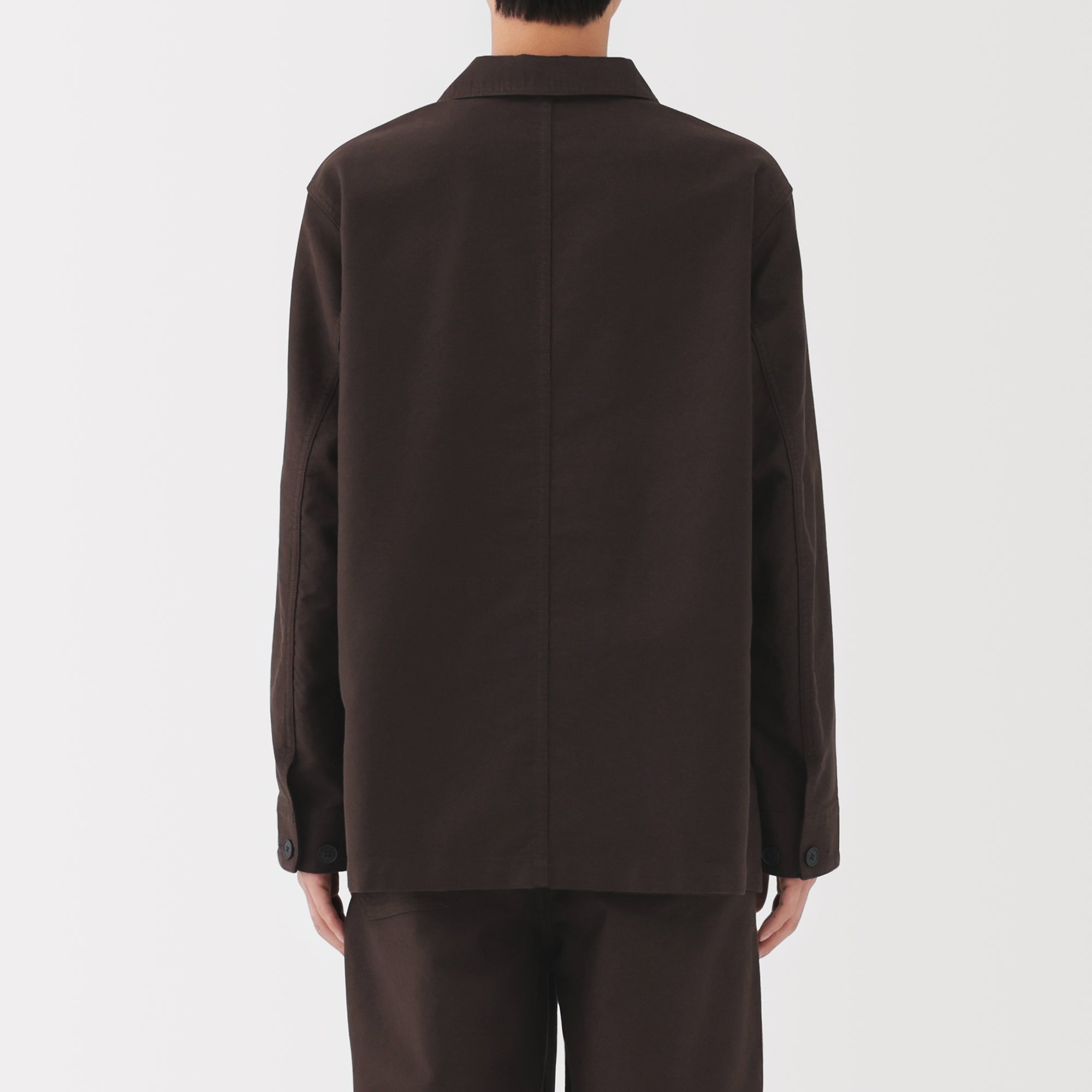 Kapok Blend Moleskin Coverall Jacket