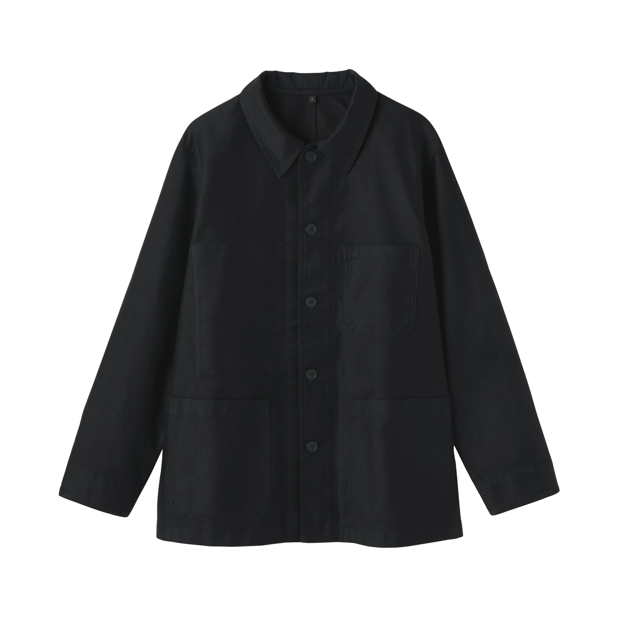 Kapok Blend Moleskin Coverall Jacket