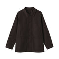 Kapok Blend Moleskin Coverall Jacket