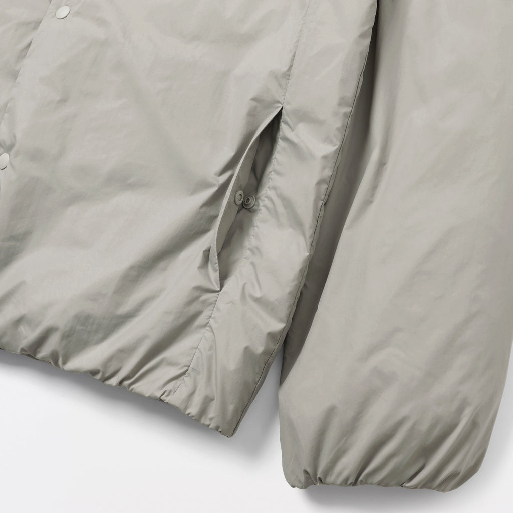Lightweight Down Collarless Jacket