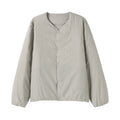 Lightweight Down Collarless Jacket