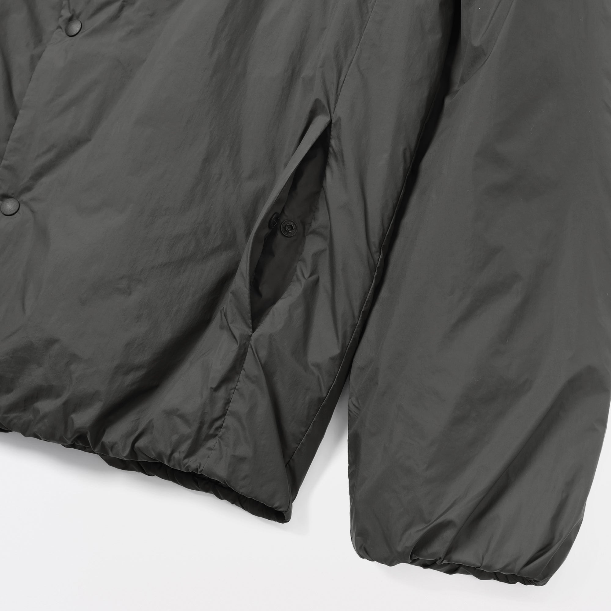 Lightweight Down Collarless Jacket