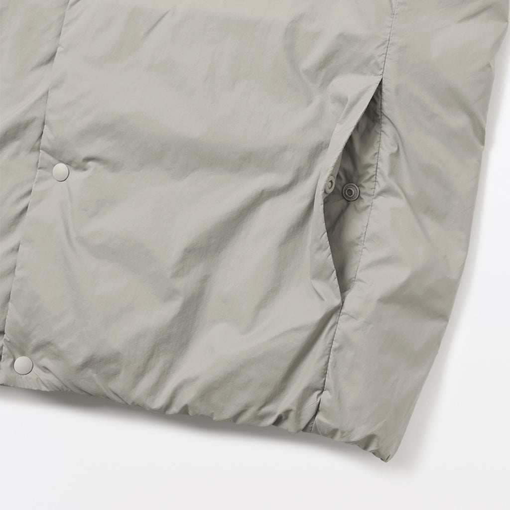 Lightweight Down Collarless Vest