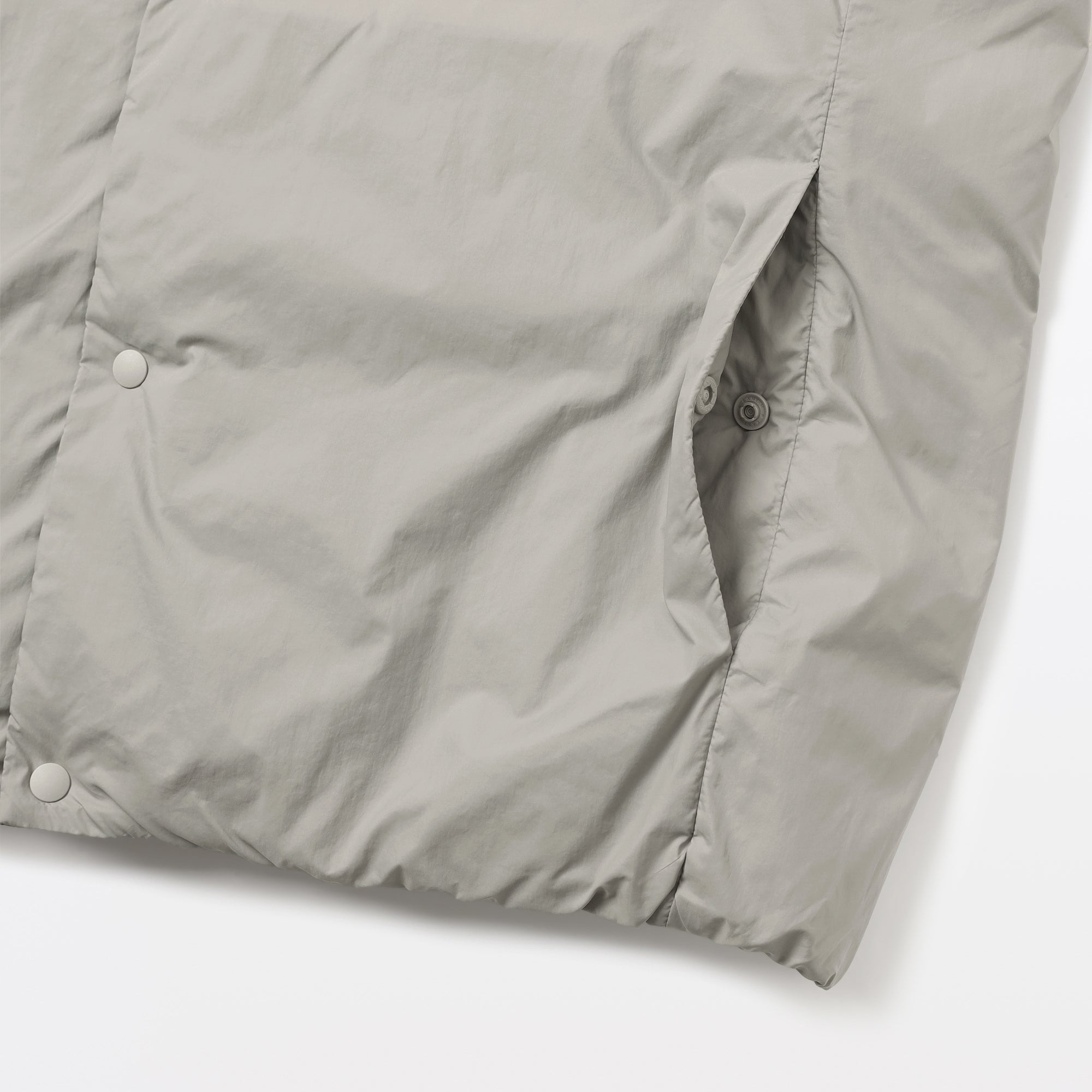 Lightweight Down Collarless Vest