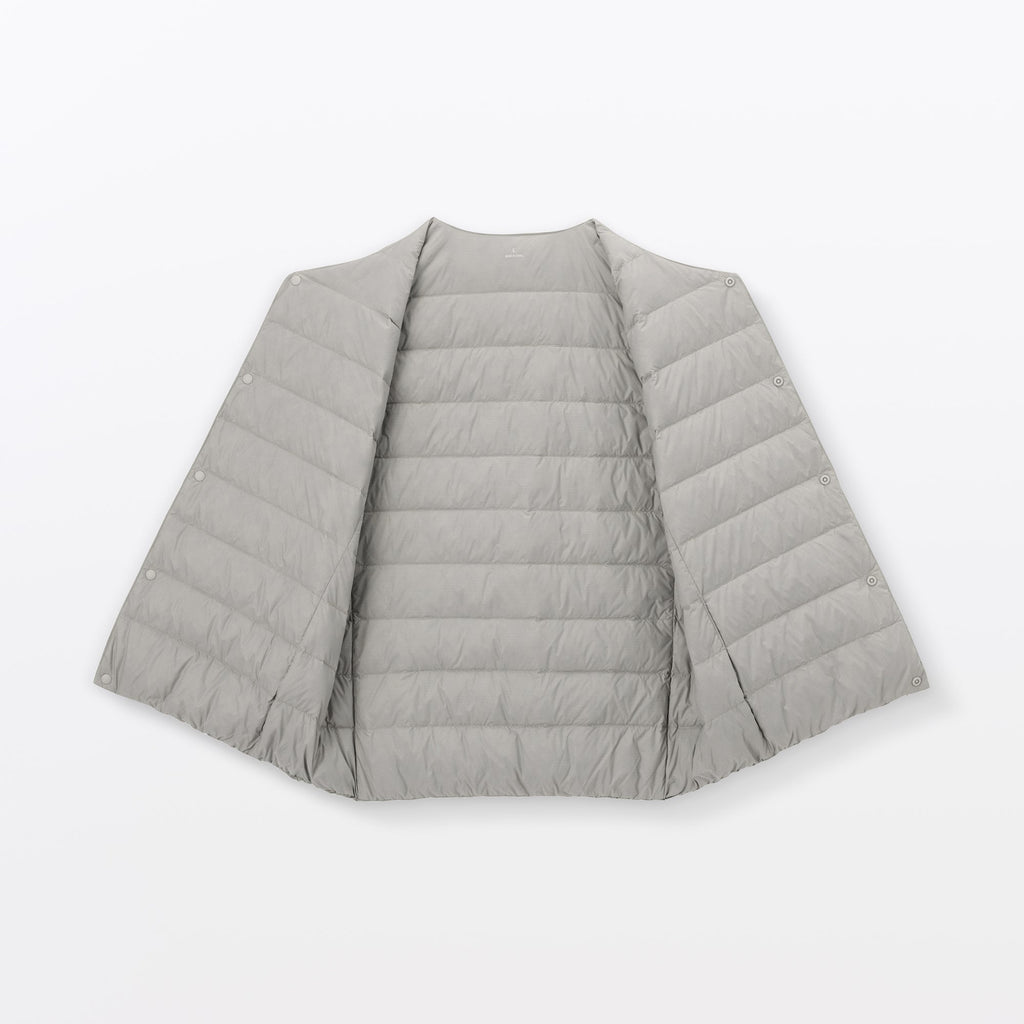 Lightweight Down Collarless Vest